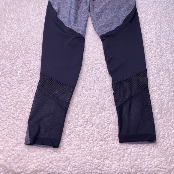 PINK Victoria's Secret Ultimate Gray Black Mesh Leggings XS - Picture 8 of 12